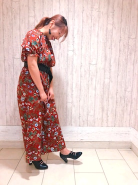 「ブーティ」｜ORientalTRaffic高田馬場さん（レディース・163cm）の秋コーディネート