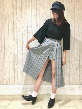 「オリエンタルトラフィック」｜ORientalTRaffic高田馬場さん（レディース・163cm）の秋コーディネート