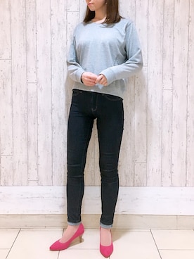 「Te chichi（テチチ）のアイテム」を使った、ORientalTRaffic高田馬場さん（レディース・163cm）の春コーディネート
