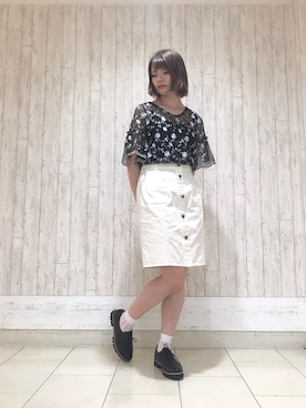 ORientalTRaffic高田馬場さん（レディース・165cm）の春コーディネート