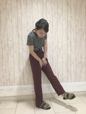 ORientalTRaffic高田馬場さん（レディース・163cm）の夏コーディネート