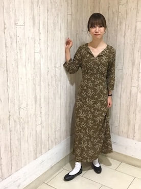 「パンプス×靴下」｜ORientalTRaffic高田馬場さん（レディース・163cm）の夏コーディネート