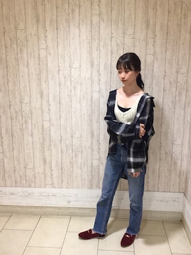 ORientalTRaffic高田馬場さん（レディース・163cm）の秋コーディネート