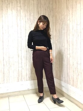 「オリエンタルトラフィック(ORiental TRaffic)」｜ORientalTRaffic高田馬場さん（レディース・163cm）の秋コーディネート
