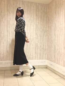 「chuu（チュー）のアイテム」を使った、ORientalTRaffic高田馬場さん（レディース・163cm）の秋コーディネート