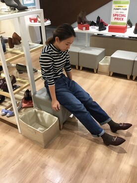 「チェーン」｜ORientalTRaffic高田馬場さん（レディース・163cm）の秋コーディネート