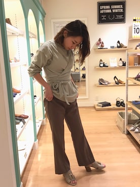 ORientalTRaffic高田馬場さん（レディース・163cm）の春コーディネート