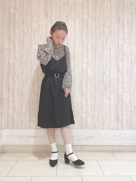「11101」｜ORientalTRaffic高田馬場さん（レディース・163cm）の春コーディネート