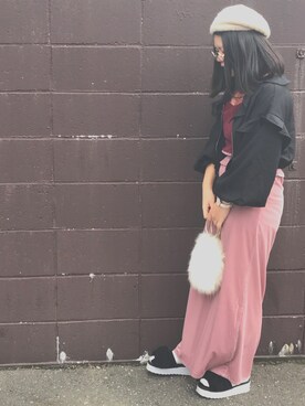 Riiさん（レディース・155cm）の秋コーディネート