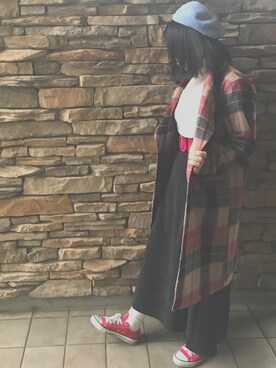 Riiさん（レディース・155cm）の冬コーディネート