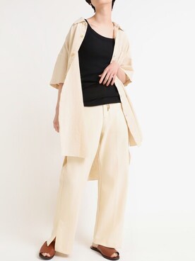 「Audition（オーディション）のアイテム（パンツ）」を使った、RNA MEDIA ZOZOTOWN STAFFさん（レディース・169cm）の夏コーディネート