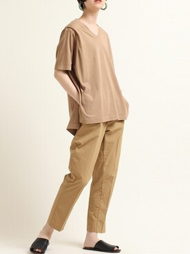 「Audition（オーディション）のアイテム（パンツ）」を使った、RNA MEDIA ZOZOTOWN STAFFさん（レディース・169cm）の夏コーディネート