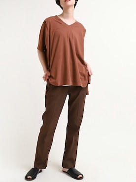 「Audition（オーディション）のアイテム（パンツ）」を使った、RNA MEDIA ZOZOTOWN STAFFさん（レディース・169cm）の夏コーディネート