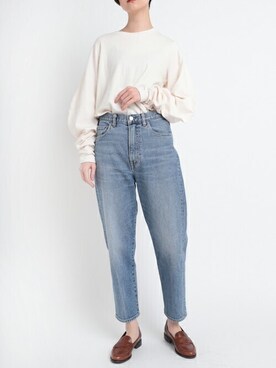 「Audition（オーディション）のアイテム（パンツ）」を使った、RNA MEDIA ZOZOTOWN STAFFさん（レディース・169cm）の夏コーディネート