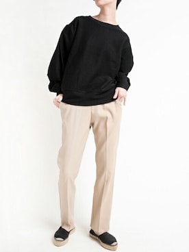 「Audition（オーディション）のアイテム（パンツ）」を使った、RNA MEDIA ZOZOTOWN STAFFさん（レディース・169cm）の秋コーディネート