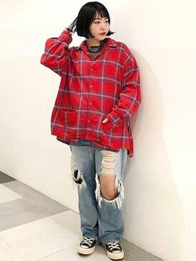 RNA MEDIA ZOZOTOWN STAFFさん（レディース・157cm）の秋コーディネート