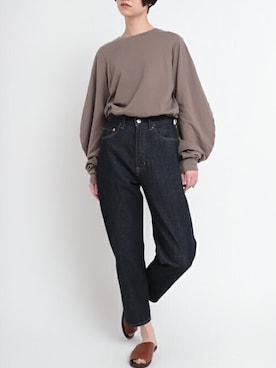 「Audition（オーディション）のアイテム（パンツ）」を使った、RNA MEDIA ZOZOTOWN STAFFさん（レディース・169cm）の秋コーディネート