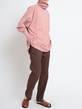 「Audition（オーディション）のアイテム（パンツ）」を使った、RNA MEDIA ZOZOTOWN STAFFさん（レディース・169cm）の秋コーディネート