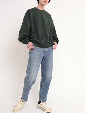 「Audition（オーディション）のアイテム（パンツ）」を使った、RNA MEDIA ZOZOTOWN STAFFさん（レディース・169cm）の秋コーディネート