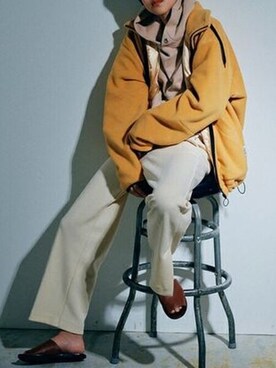 「Audition（オーディション）のアイテム（パンツ）」を使った、RNA MEDIA ZOZOTOWN STAFFさん（レディース・175cm）の秋コーディネート