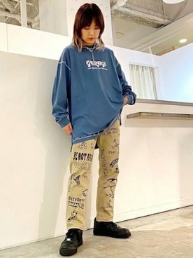 RNA MEDIA ZOZOTOWN STAFFさん(レディース・157cm)の秋コーディネート
