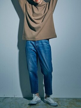 「Audition（オーディション）のアイテム」を使った、RNA MEDIA ZOZOTOWN STAFFさん（レディース・175cm）の冬コーディネート