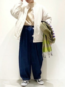 RNA MEDIA ZOZOTOWN STAFFさん（レディース・155cm）の冬コーディネート