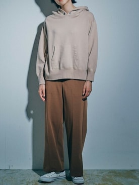 「Audition（オーディション）のアイテム」を使った、RNA MEDIA ZOZOTOWN STAFFさん（レディース・175cm）の冬コーディネート