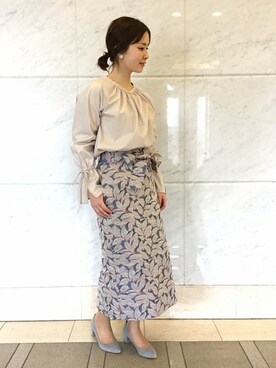 N.MURATAさん（レディース・157cm）の夏コーディネート