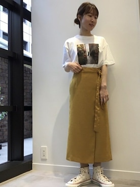 「SHIPS for women」｜WOMEN'S STAFFさん（レディース・153cm）の春コーディネート