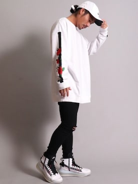 【BAYBLO】Officialさん（メンズ・172cm）の春コーディネート