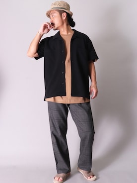 【BAYBLO】Officialさん（メンズ・170cm）の夏コーディネート