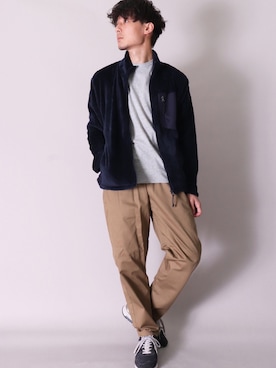 「アイテム（ブルゾン）」を使った、【BAYBLO】Officialさん（メンズ・174cm・30代）の冬コーディネート