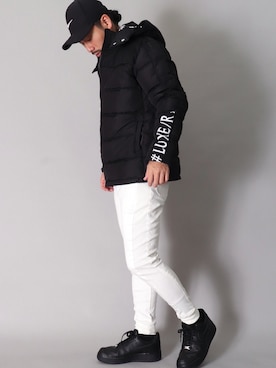 【BAYBLO】Officialさん（メンズ・170cm）の冬コーディネート