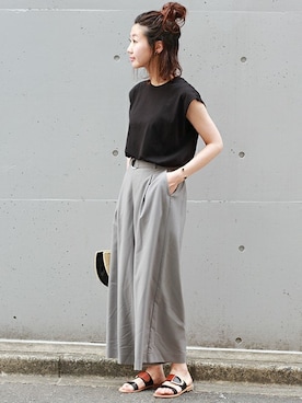 「relume」｜AYAKAさん（レディース・167cm）の夏コーディネート