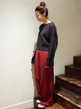 「relume」｜AYAKAさん（レディース・167cm）の夏コーディネート