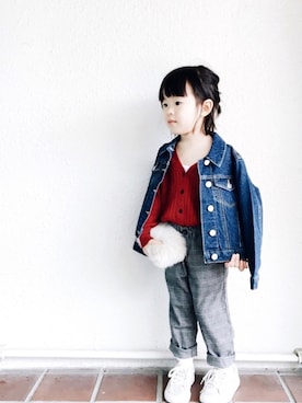 akarinaさん（キッズ・90cm）の秋コーディネート