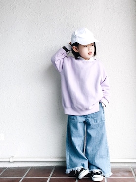 akarinaさん（キッズ・100cm）の春コーディネート