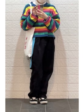 anneさん（レディース・151cm）の春コーディネート