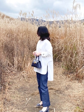 「regleam（リグリーム	）のアイテム」を使った、yuccoさん（レディース・155cm）の春コーディネート