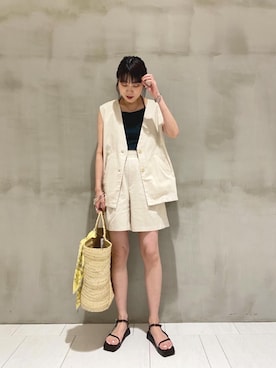 kokoro katahiraさん（レディース・170cm）の春コーディネート