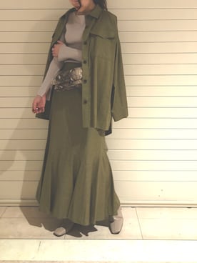 アヤカさん（レディース・159cm）の冬コーディネート