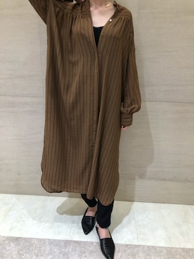 「fireservice（ファイヤーサービス）のアイテム」を使った、アヤカさん（レディース・159cm）の春コーディネート