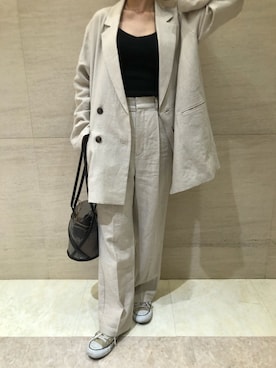 アヤカさん(レディース・159cm)の春コーディネート