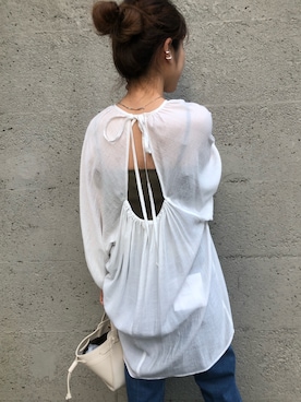 「Munich（ミューニック）のアイテム」を使った、アヤカさん（レディース・159cm）の春コーディネート