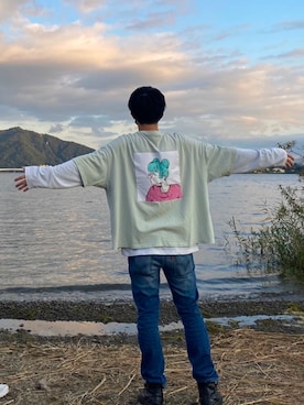 「リーバイス」｜daichi  相互さん（メンズ・165cm）の春コーディネート