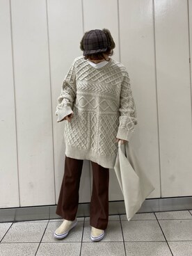 みうさん（レディース・156cm）の冬コーディネート