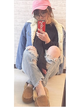 manamiさん（レディース・150cm）の冬コーディネート