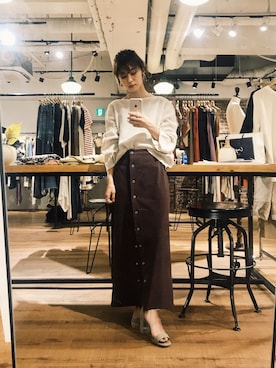 小山 愛梨さん(レディース・153cm)の春コーディネート