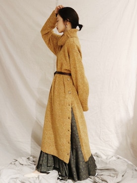 小山 愛梨さん(レディース・153cm)の秋コーディネート